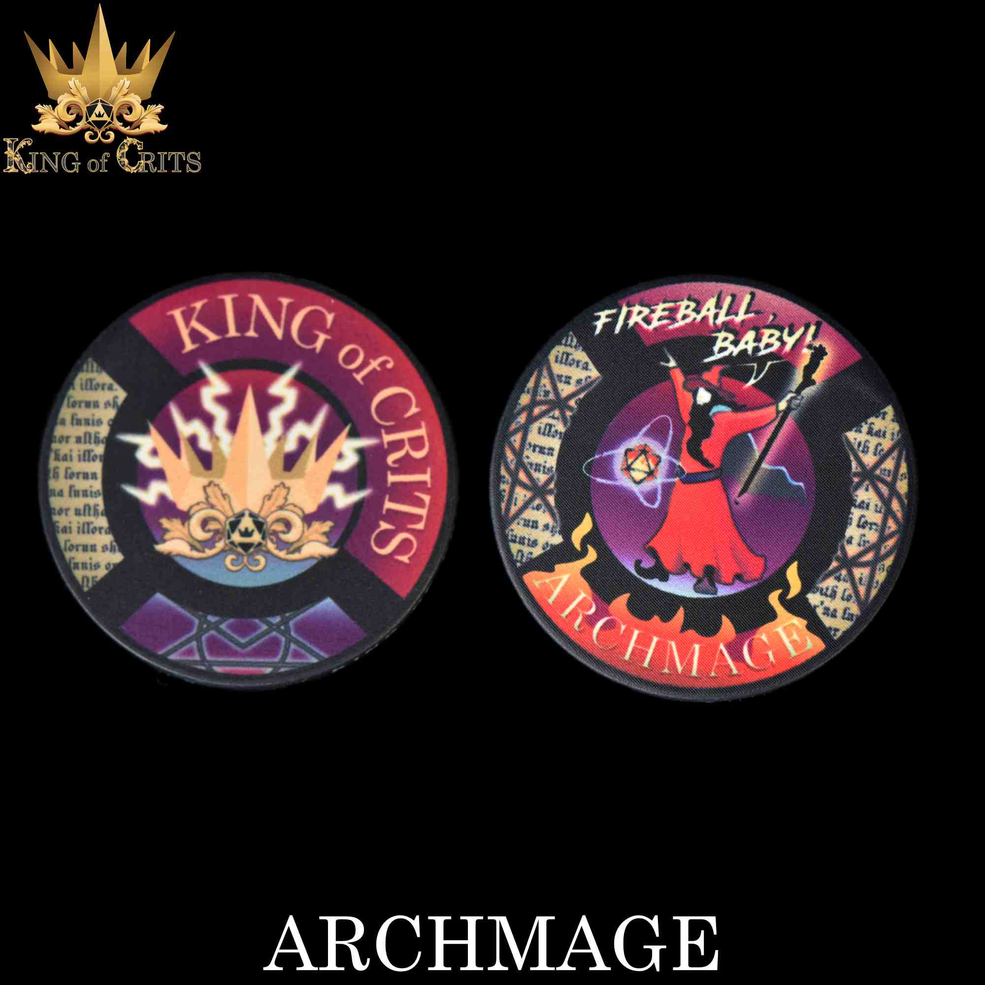 Archmage 11 Dice Set by DNDDICE.COM