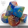 Atlantis Dice Set by DNDDICE.COM