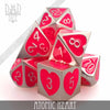 Atomic Heart Metal Dice Set by DNDDICE.COM