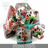 Bamboo Pandas Dice Set by DNDDICE.COM