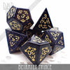 Betrayer Prince Goldstone Dice Set by DNDDICE.COM