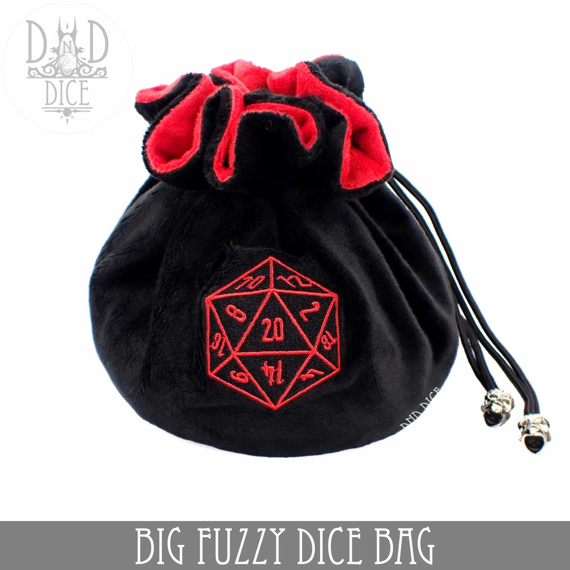 Big Fuzzy Dice Bag (6 Colors) by DNDDICE.COM