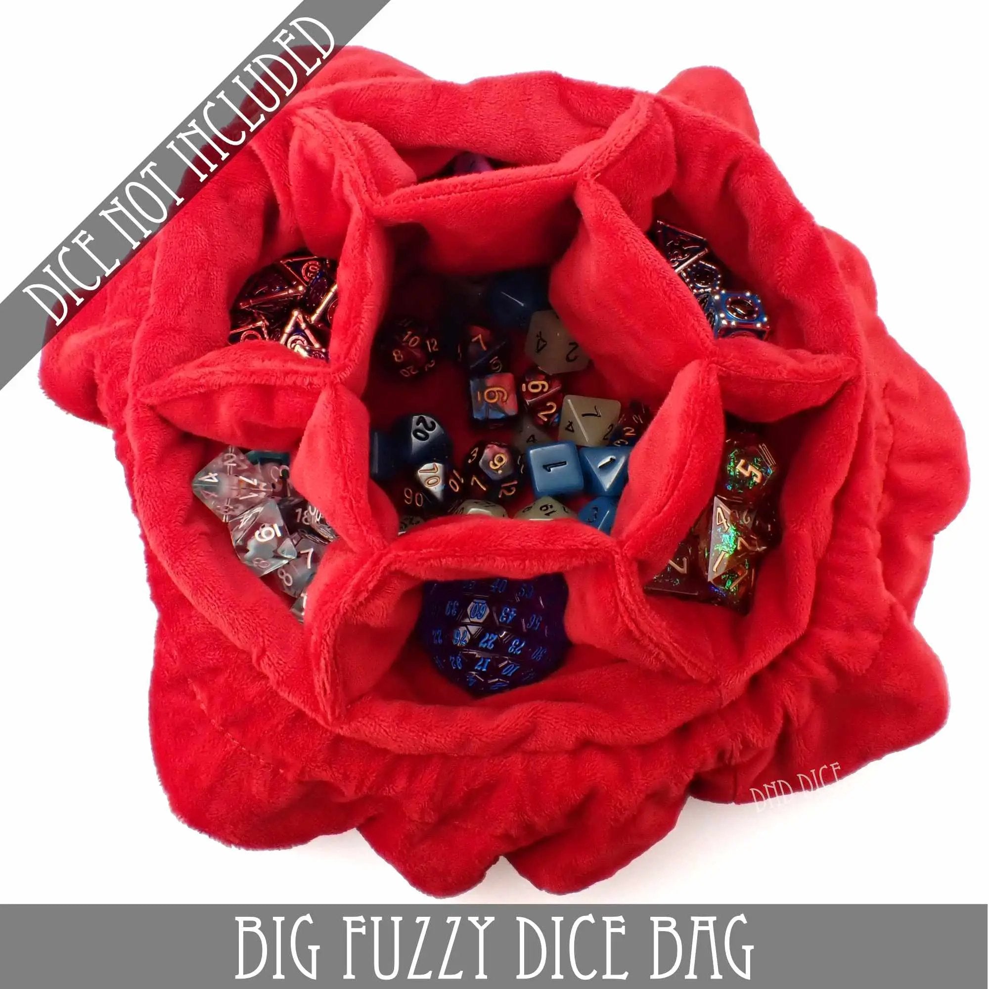Big Fuzzy Dice Bag (6 Colors) by DNDDICE.COM