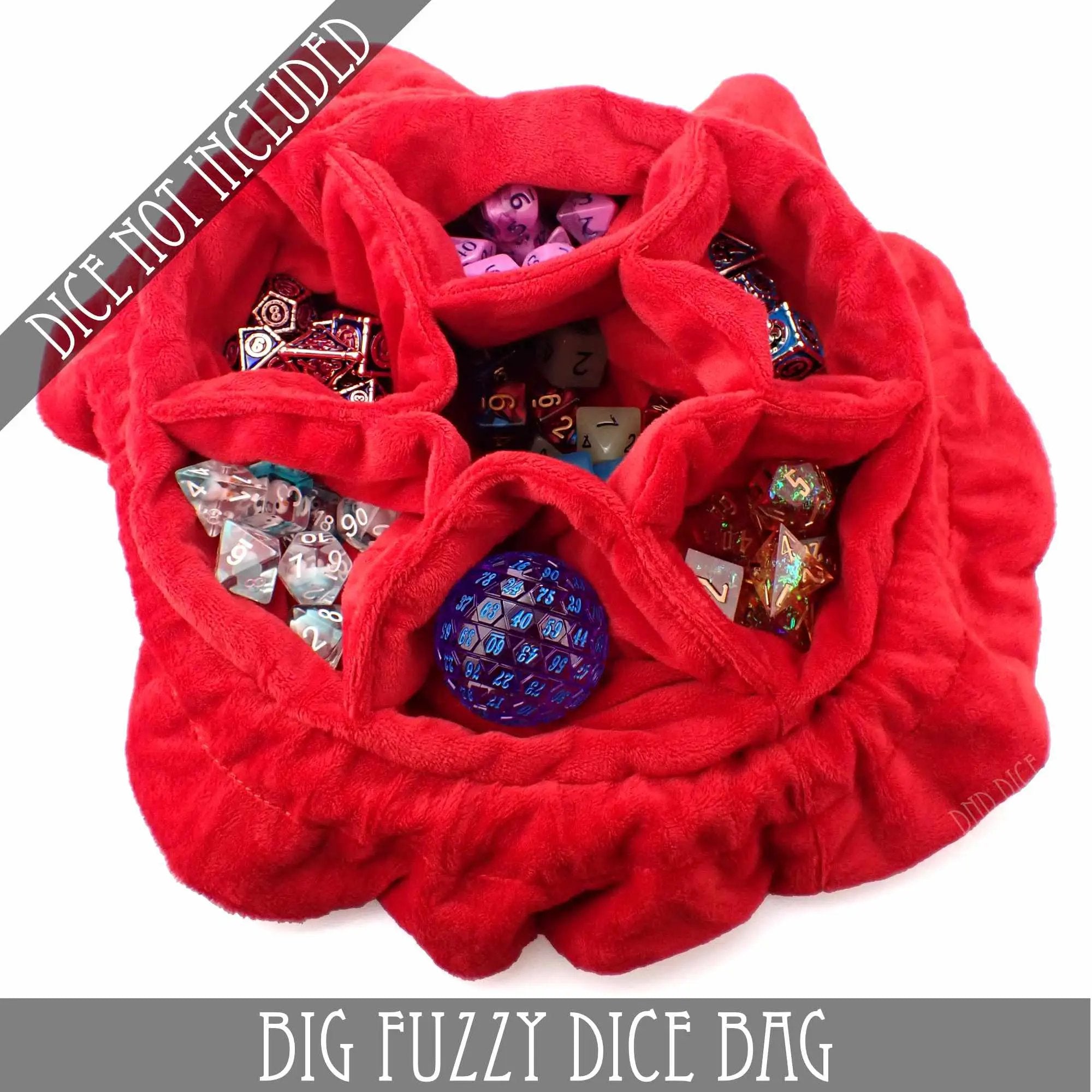 Big Fuzzy Dice Bag (6 Colors) by DNDDICE.COM