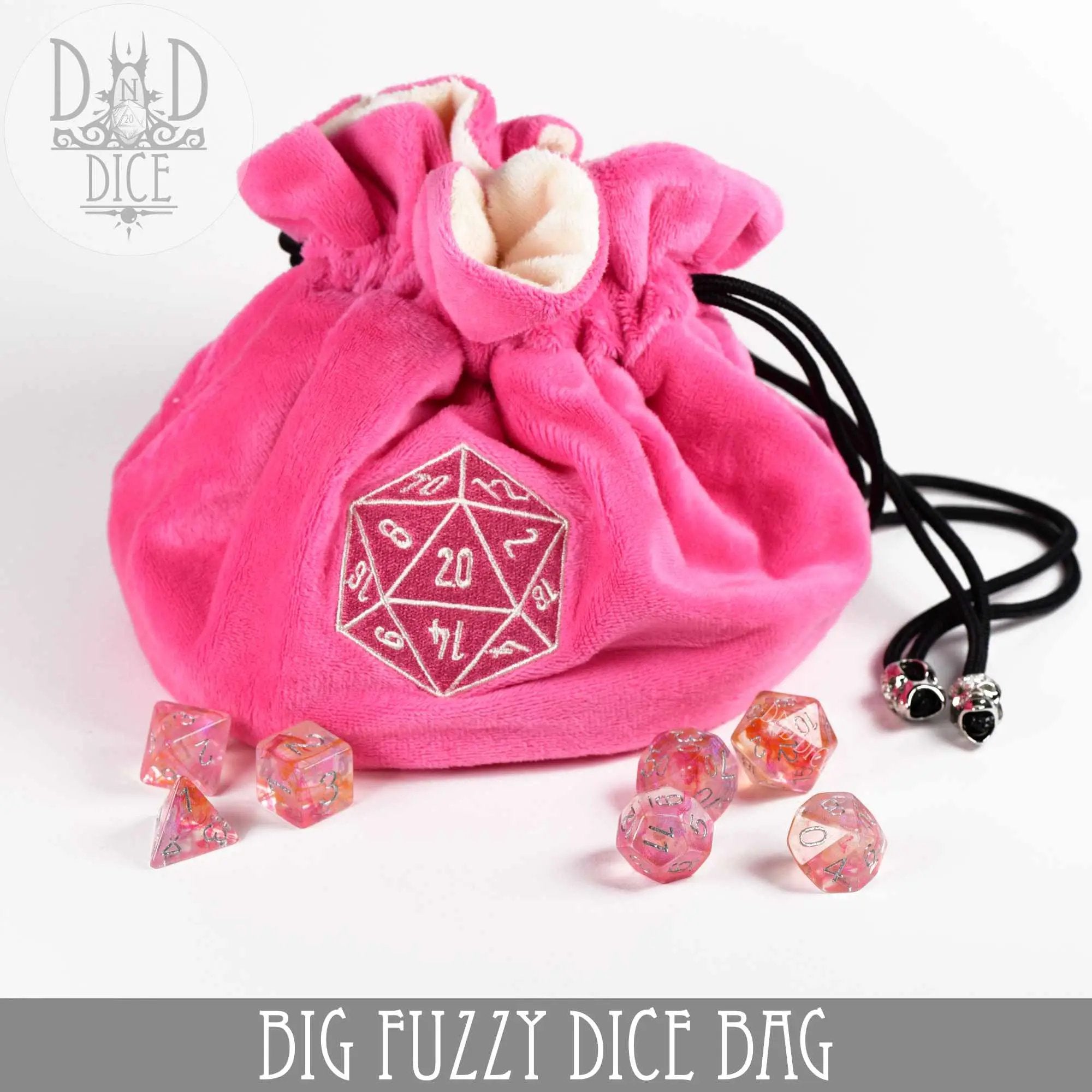 Big Fuzzy Dice Bag (6 Colors) by DNDDICE.COM