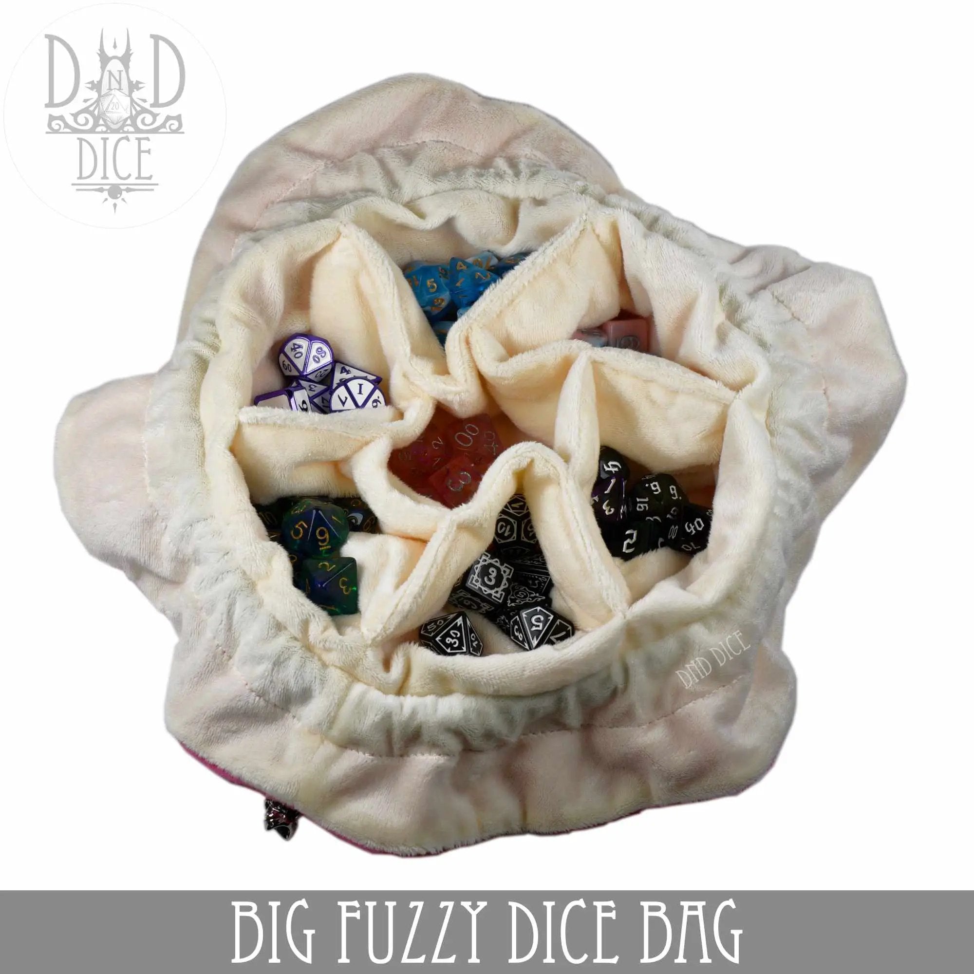 Big Fuzzy Dice Bag (6 Colors) by DNDDICE.COM