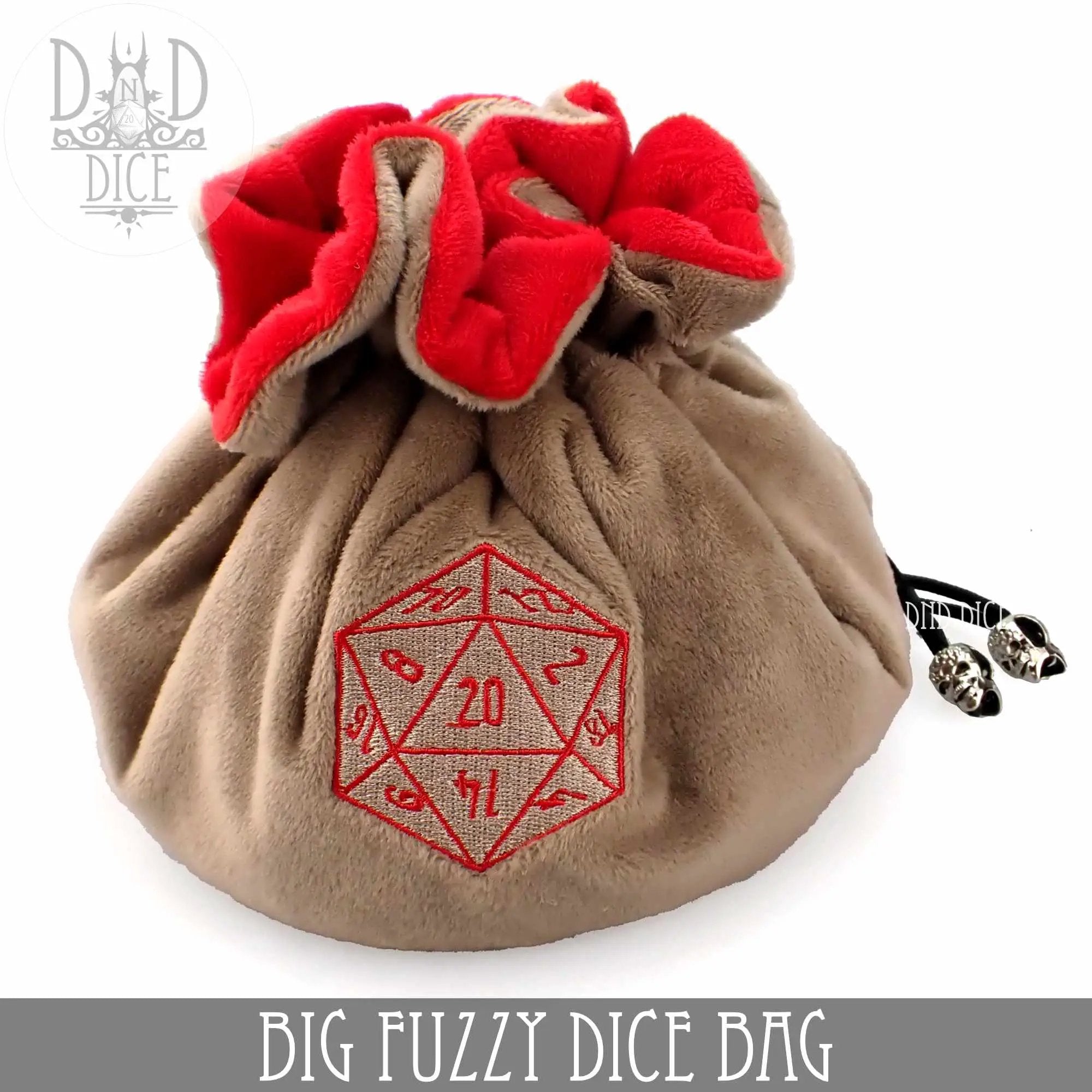 Big Fuzzy Dice Bag (6 Colors) by DNDDICE.COM