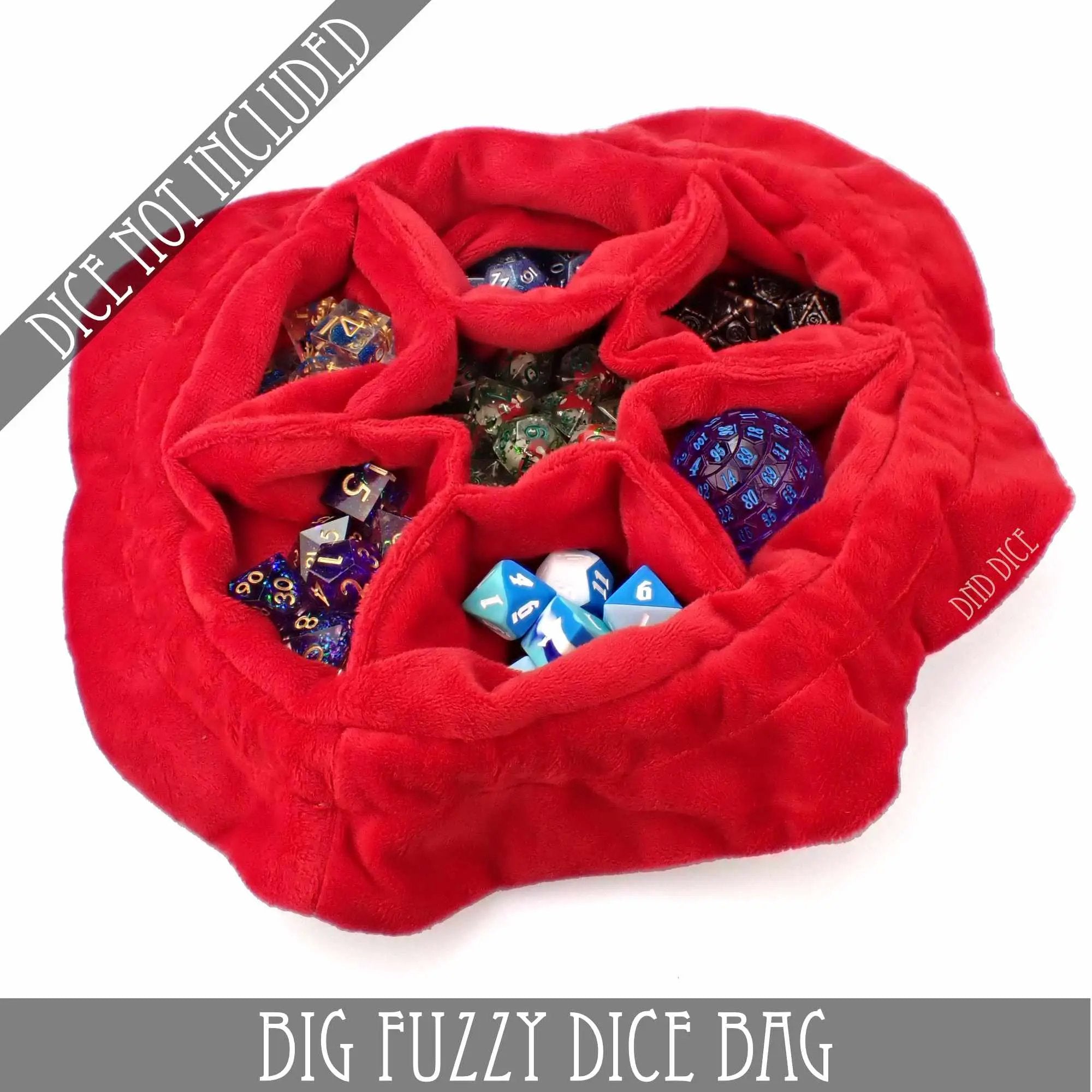 Big Fuzzy Dice Bag (6 Colors) by DNDDICE.COM