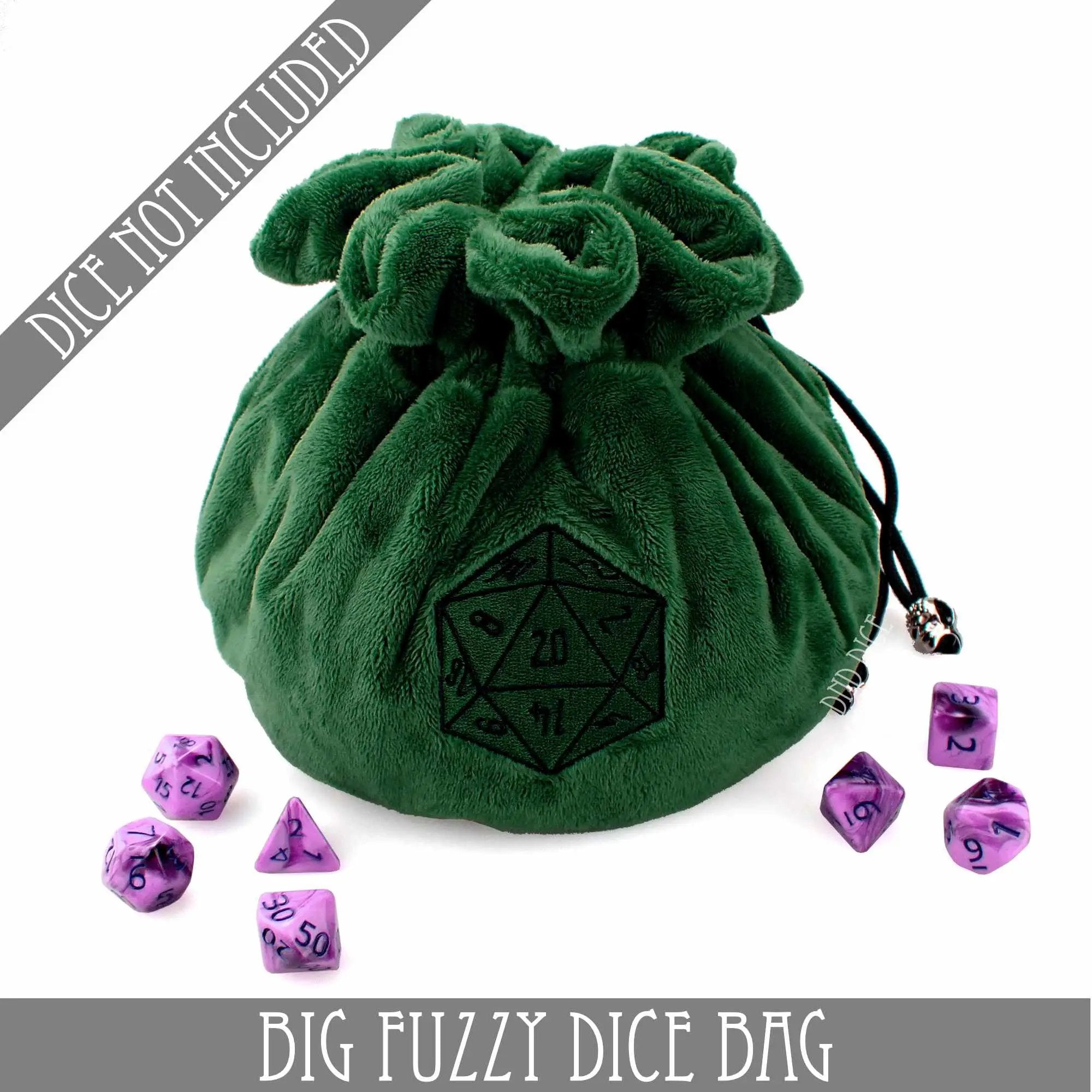 Big Fuzzy Dice Bag (6 Colors) by DNDDICE.COM
