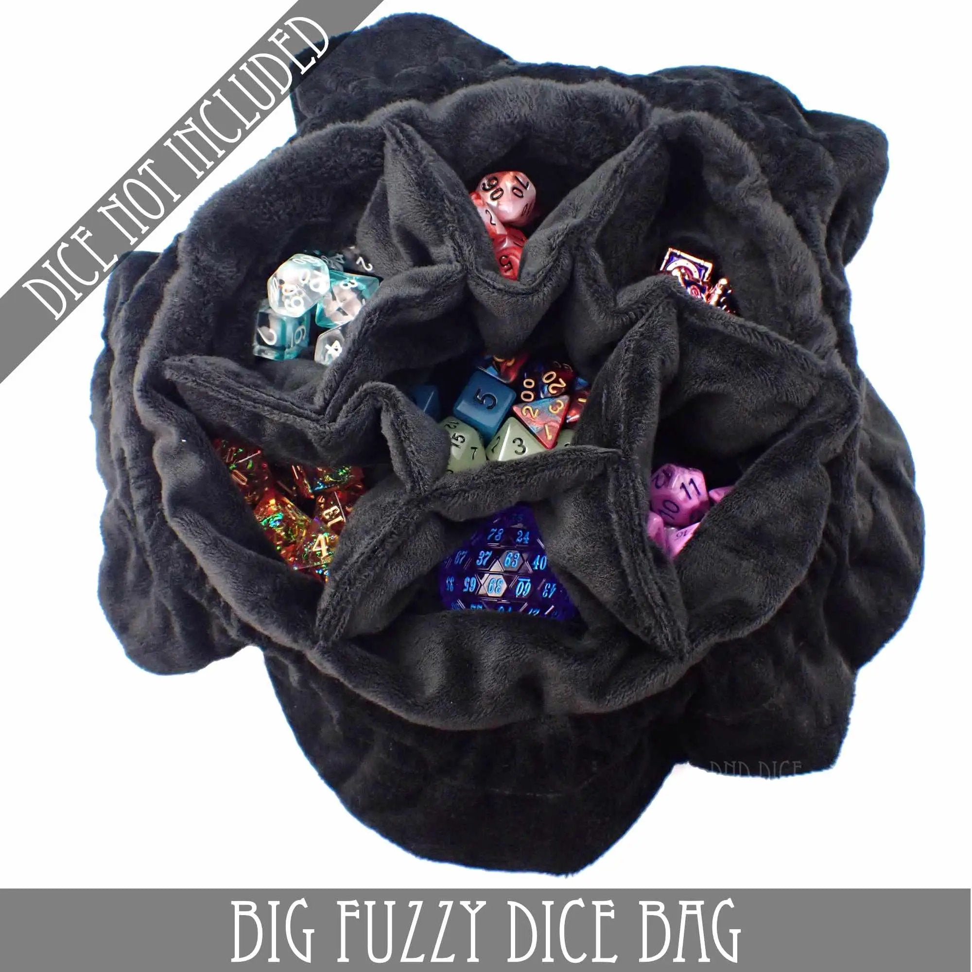 Big Fuzzy Dice Bag (6 Colors) by DNDDICE.COM