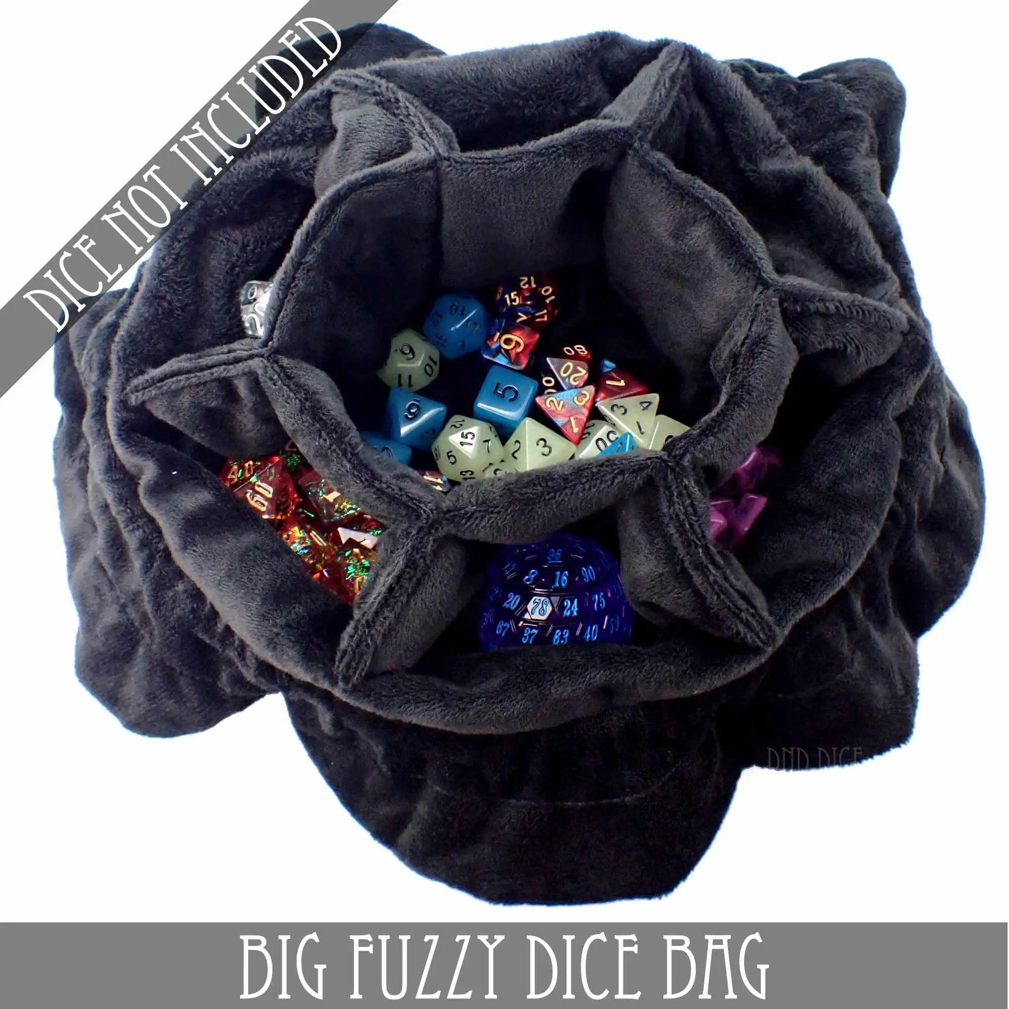 Big Fuzzy Dice Bag (6 Colors) by DNDDICE.COM