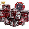 Blood Hunter 12 Dice Set by DNDDICE.COM