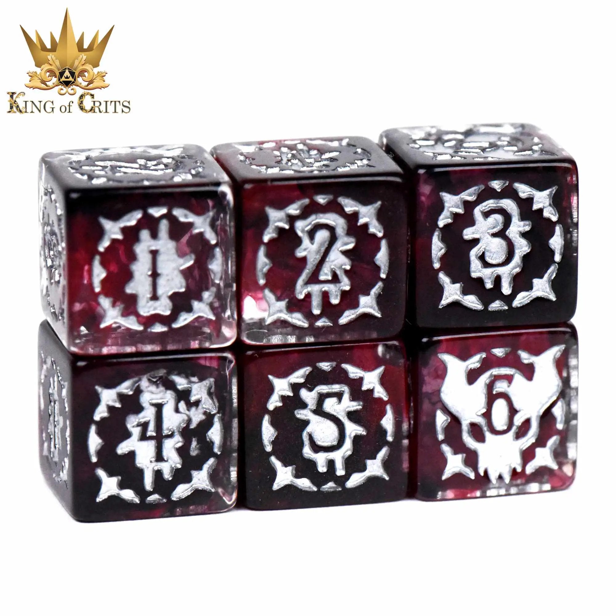 Blood Hunter 12 Dice Set by DNDDICE.COM