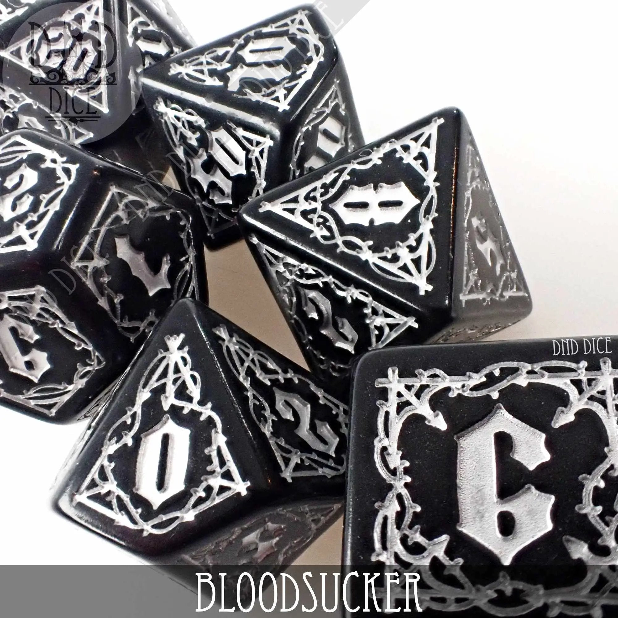 Bloodsucker Nocturnal Dice Set by DNDDICE.COM