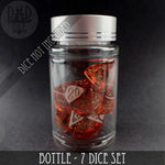Display Bottle - 7 & 11 Dice Sets by DNDDICE.COM