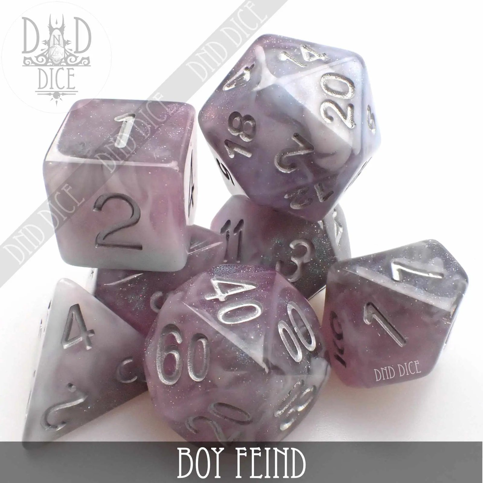Boy Fiend Dice Set by DNDDICE.COM