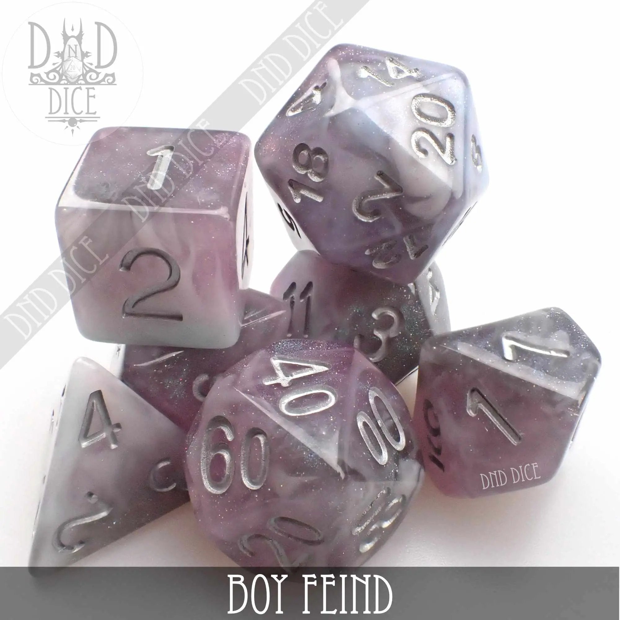 Boy Fiend Dice Set by DNDDICE.COM