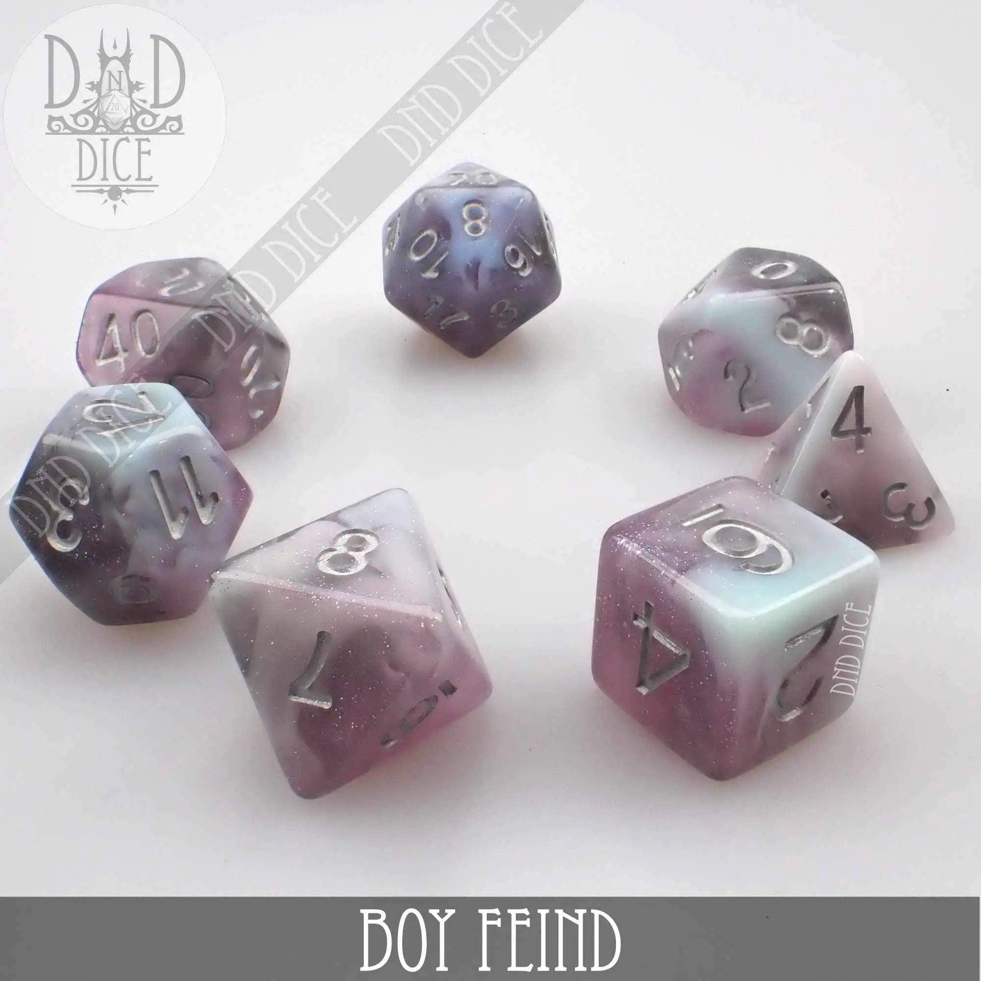 Boy Fiend Dice Set by DNDDICE.COM