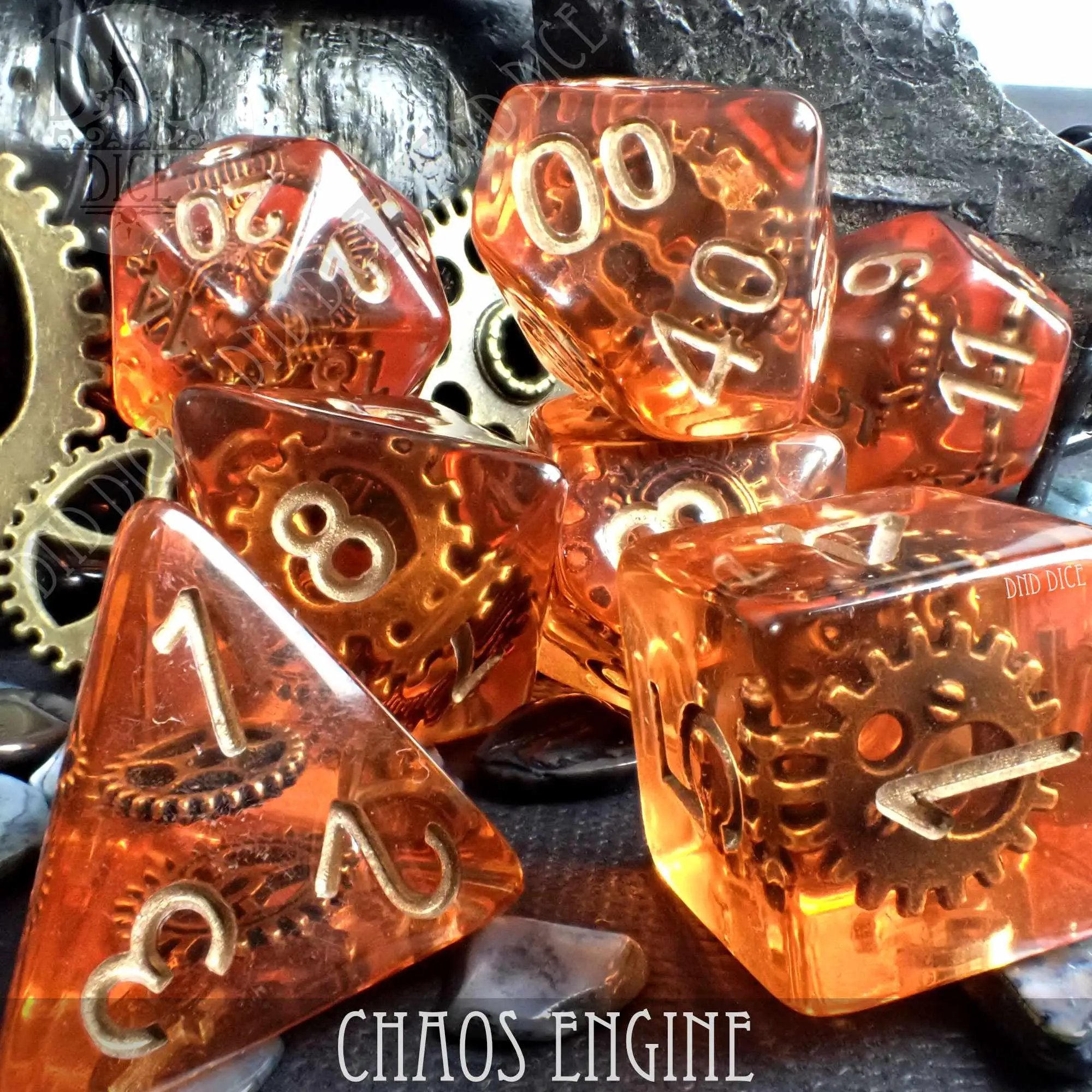Chaos Engine Dice Set by DNDDICE.COM