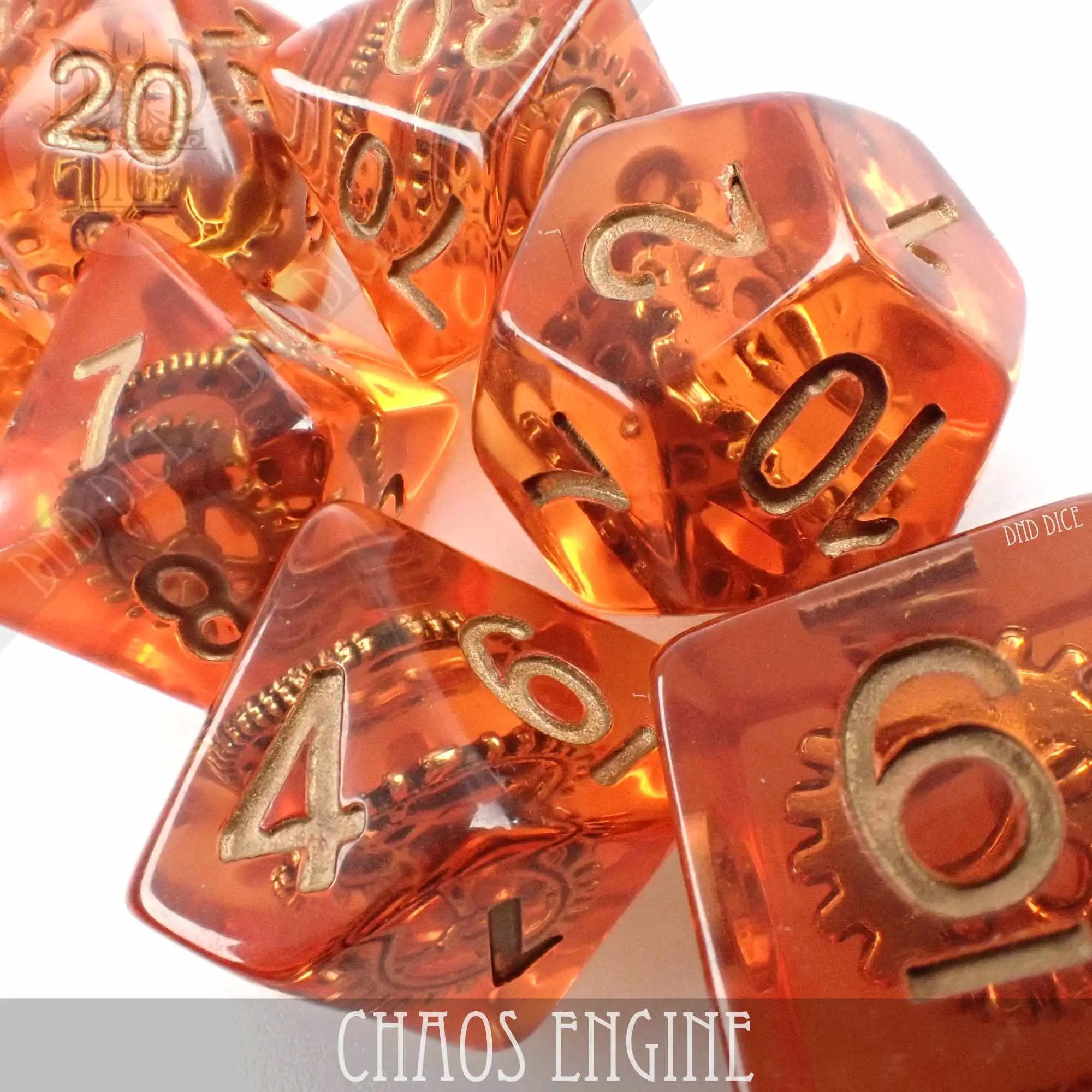 Chaos Engine Dice Set by DNDDICE.COM