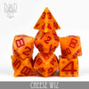 Cheese Wiz Dice Set by DNDDICE.COM