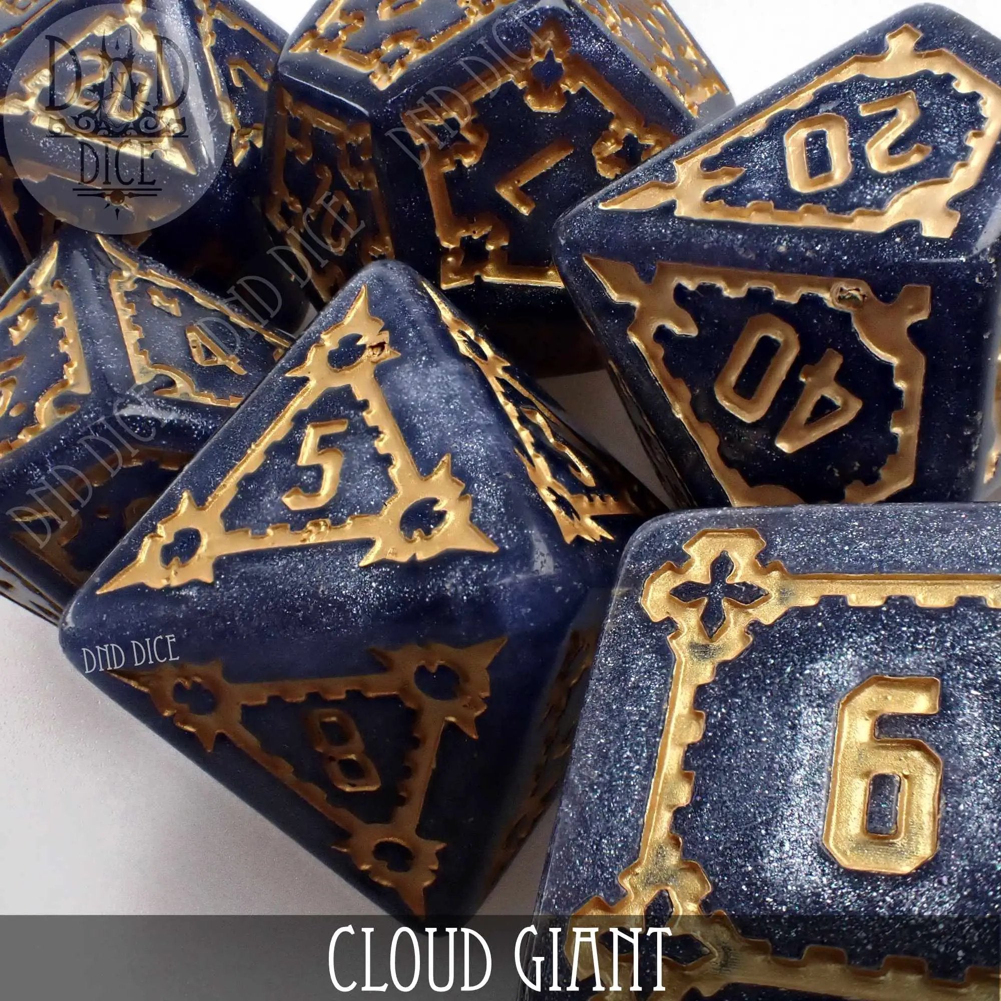 Cloud Giant Dice Set (Oversize) by DNDDICE.COM