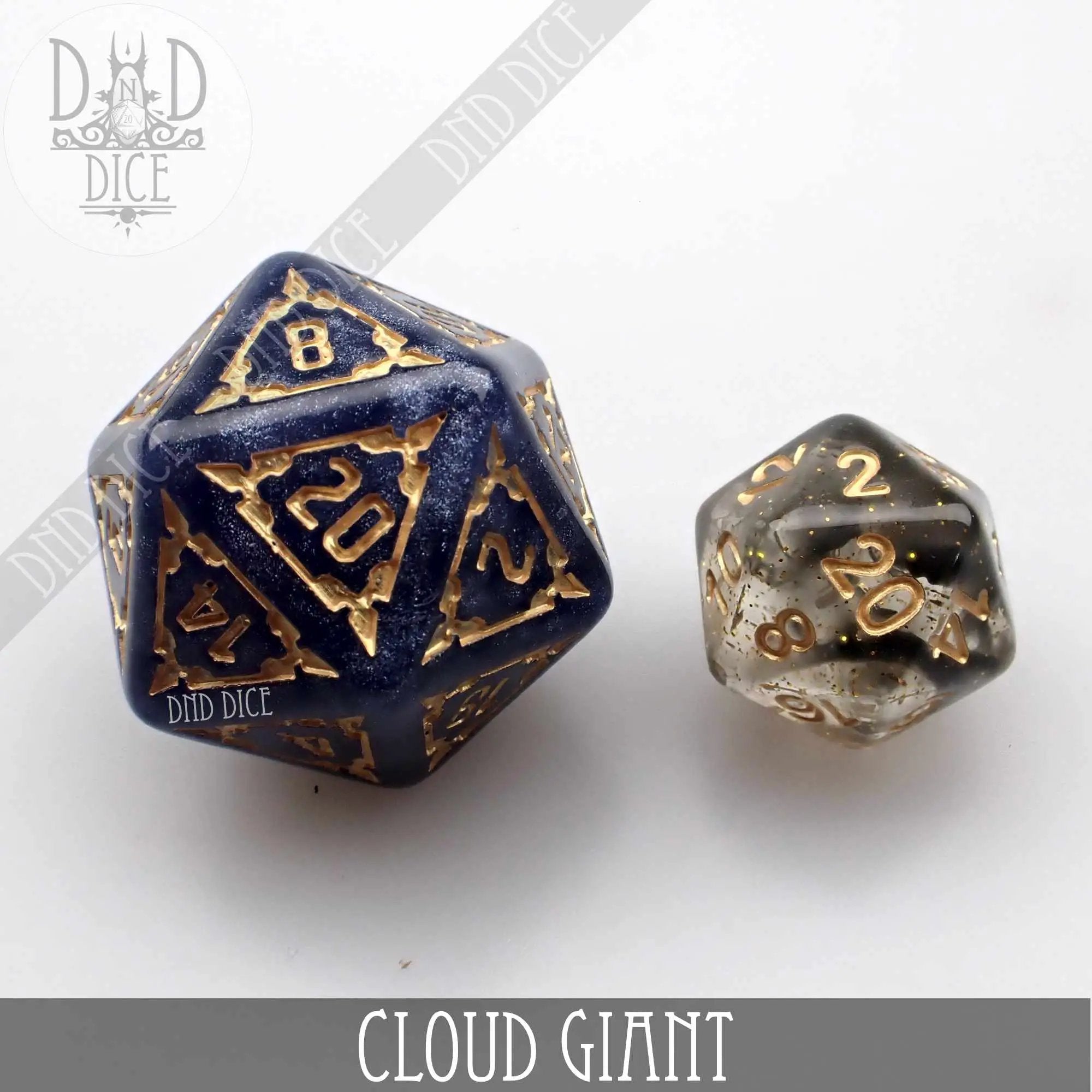 Cloud Giant Dice Set (Oversize) by DNDDICE.COM