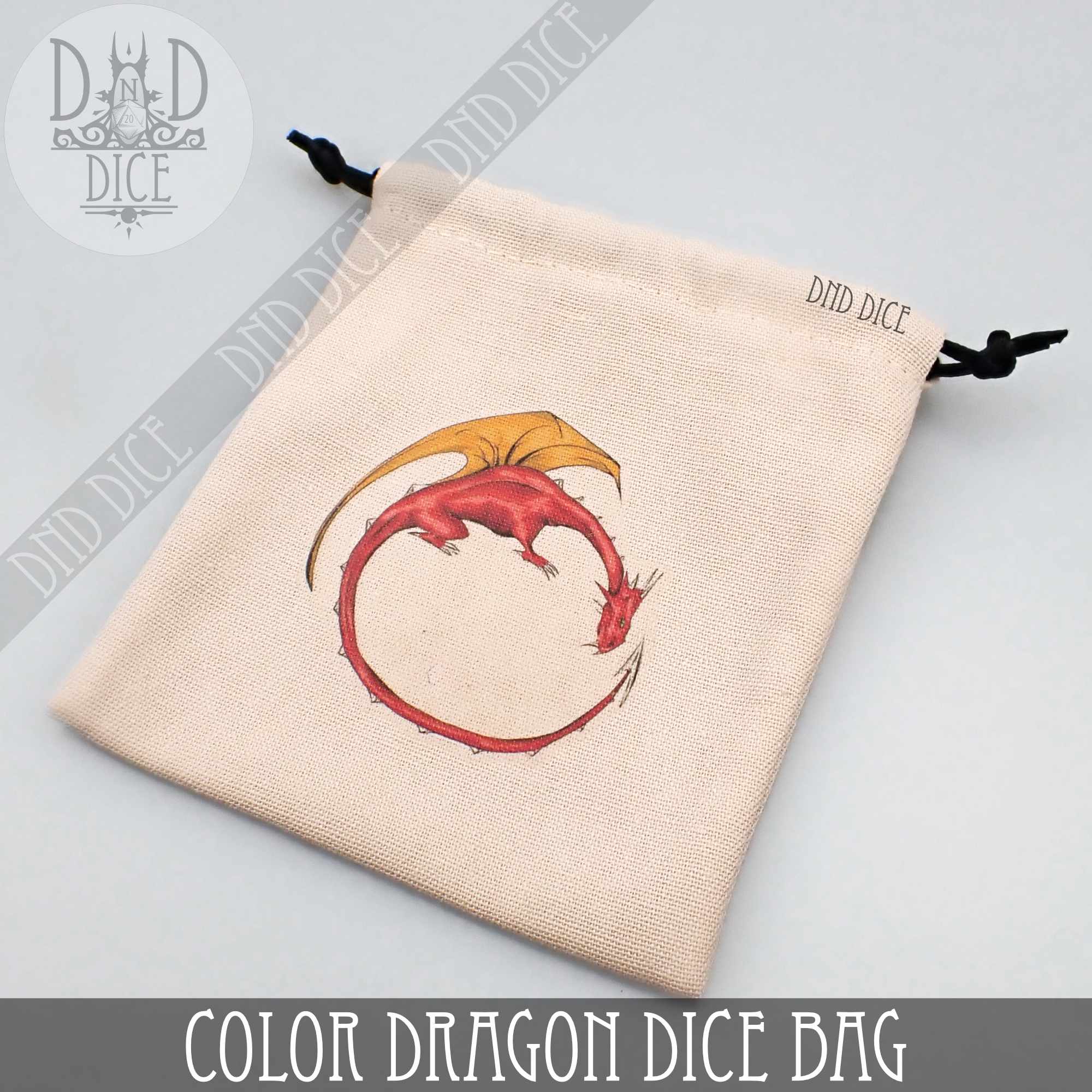 Color Dragon Dice Bag by DNDDICE.COM