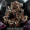 Cthulhu Bloodline Metal Dice Set (Gift Box) by DNDDICE.COM