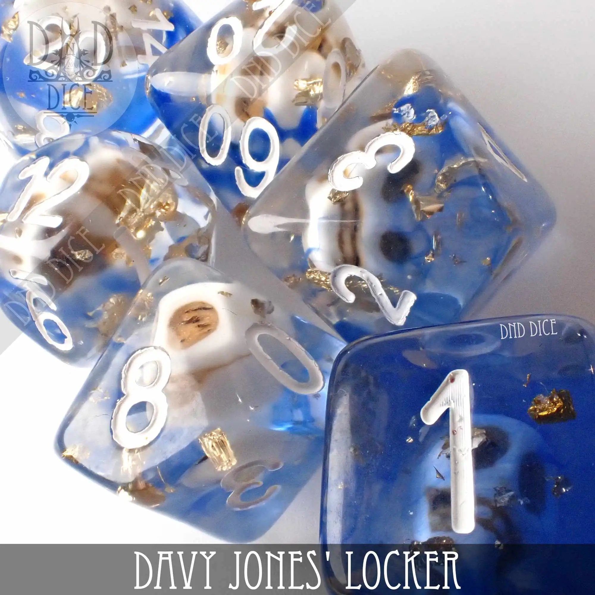 Davy Jones Locker Dice Set by DNDDICE.COM