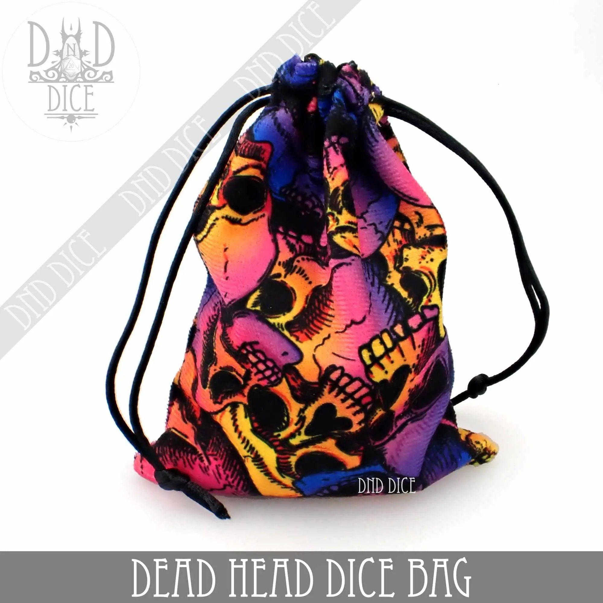 Dead Head Dice Bag by DNDDICE.COM