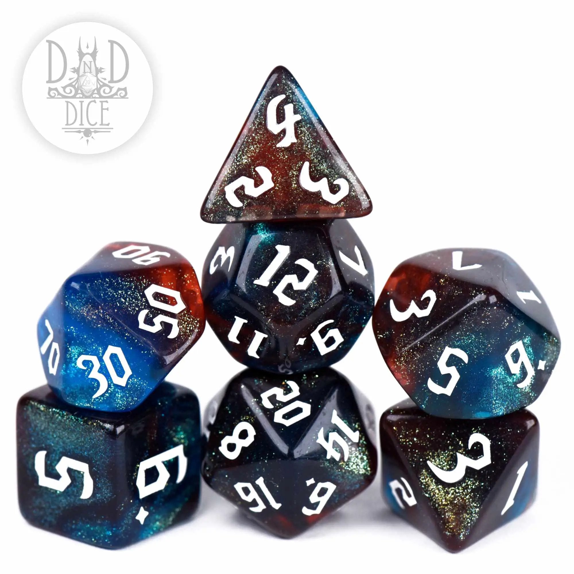 Deep Woods Dice Set by DNDDICE.COM