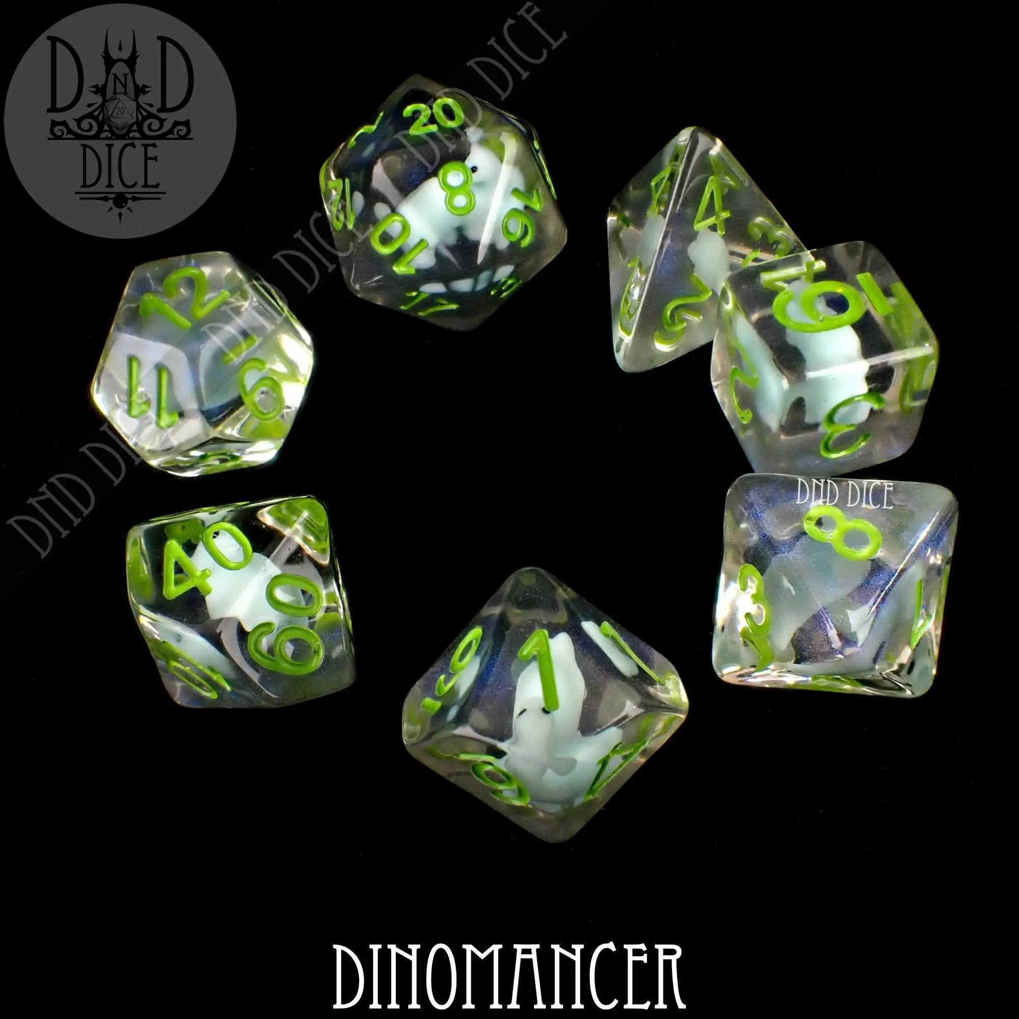 Dinomancer Dice Set by DNDDICE.COM