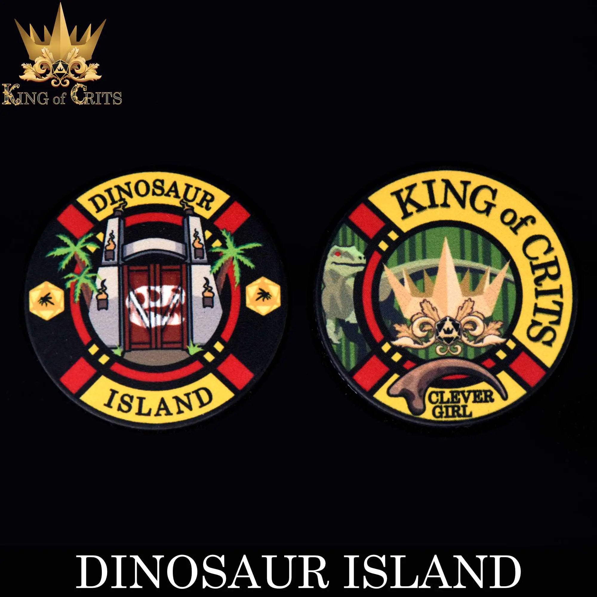 Dinosaur Island 11 Dice Set by DNDDICE.COM