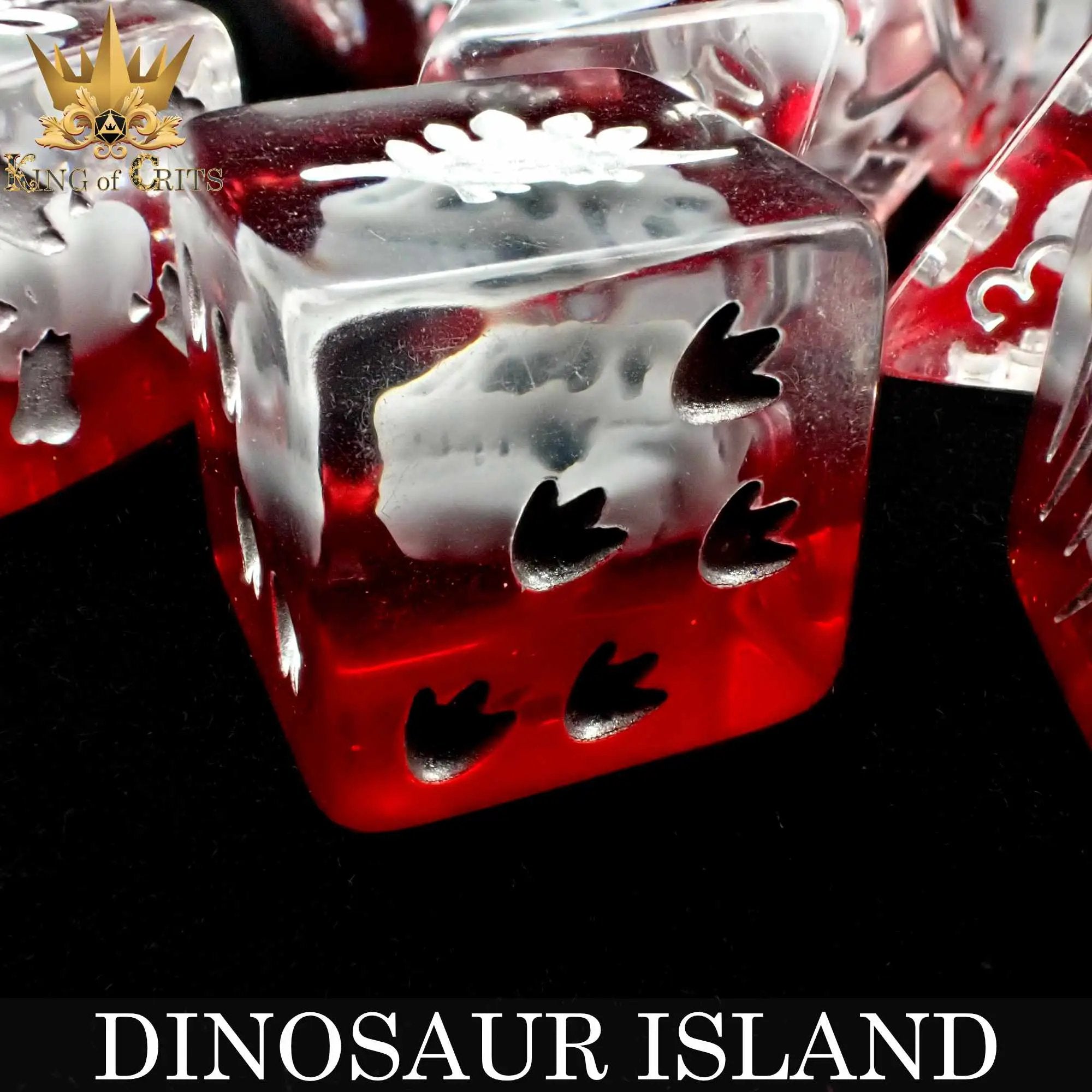 Dinosaur Island 11 Dice Set by DNDDICE.COM