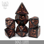 Dogs: Luna Dice Set by DNDDICE.COM