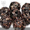 Dragon Ballz Metal Dice Set (Gift Box) by DNDDICE.COM