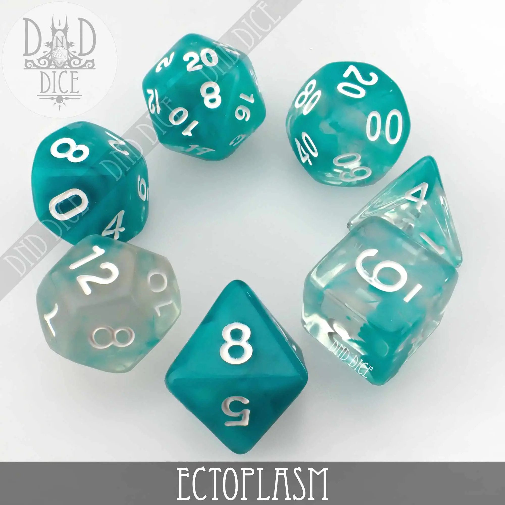 Ectoplasm Dice Set by DNDDICE.COM