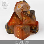El Dorado Dice Set by DNDDICE.COM