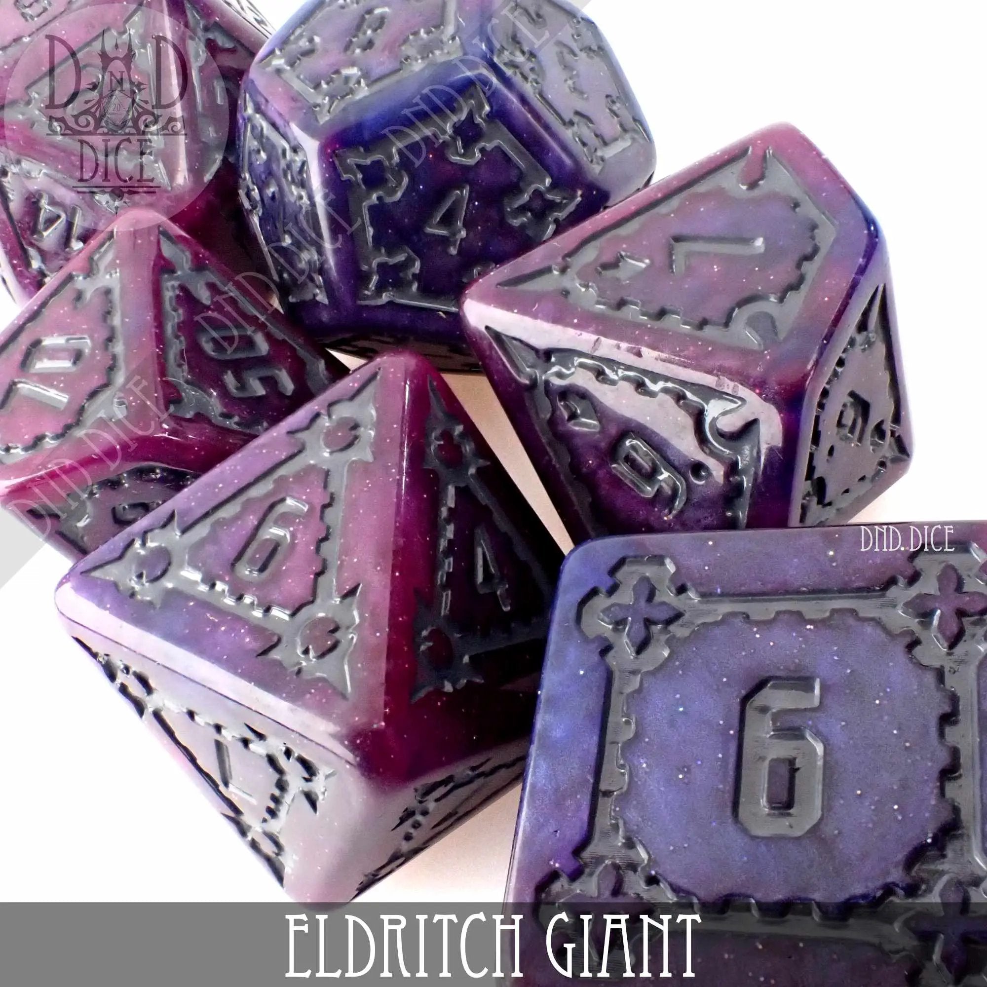 Eldritch Giant Dice Set (Oversize) by DNDDICE.COM