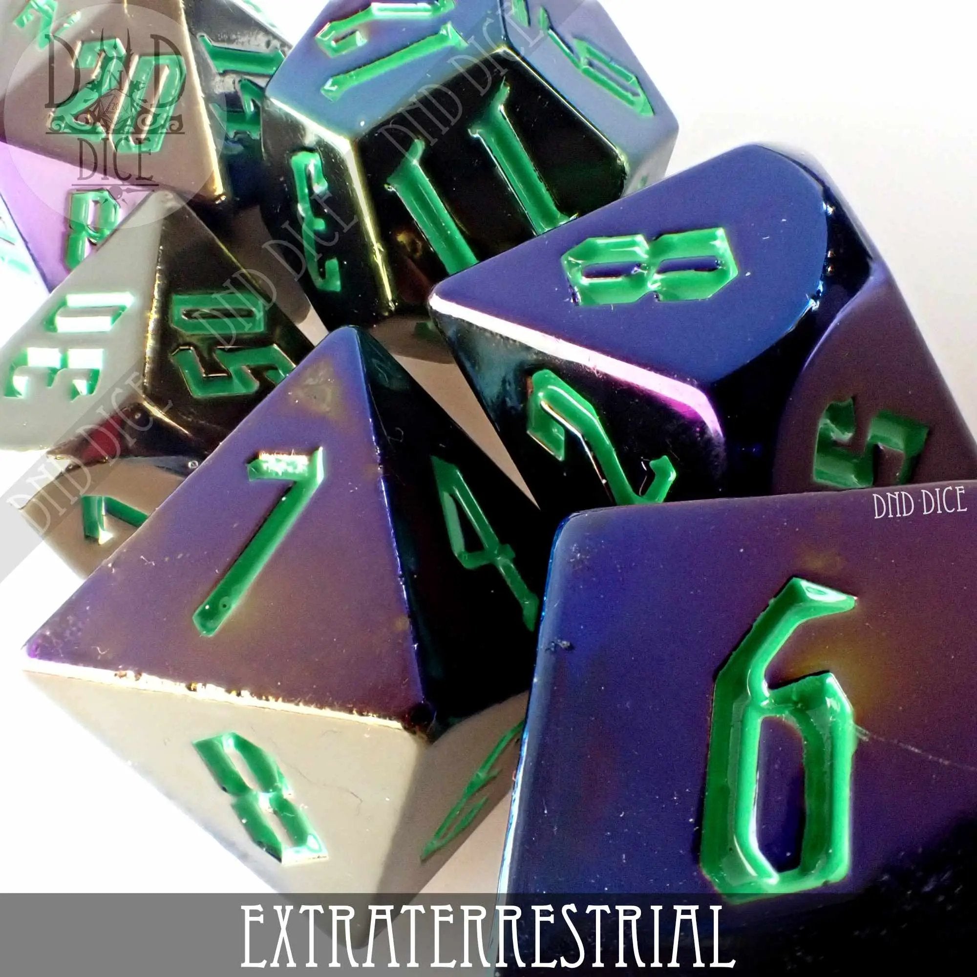 Extraterrestrial Dice Set by DNDDICE.COM