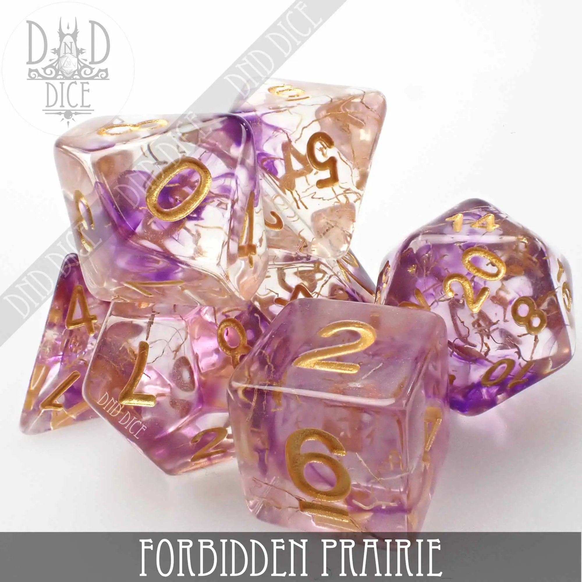 Forbidden Prairie Dice Set by DNDDICE.COM