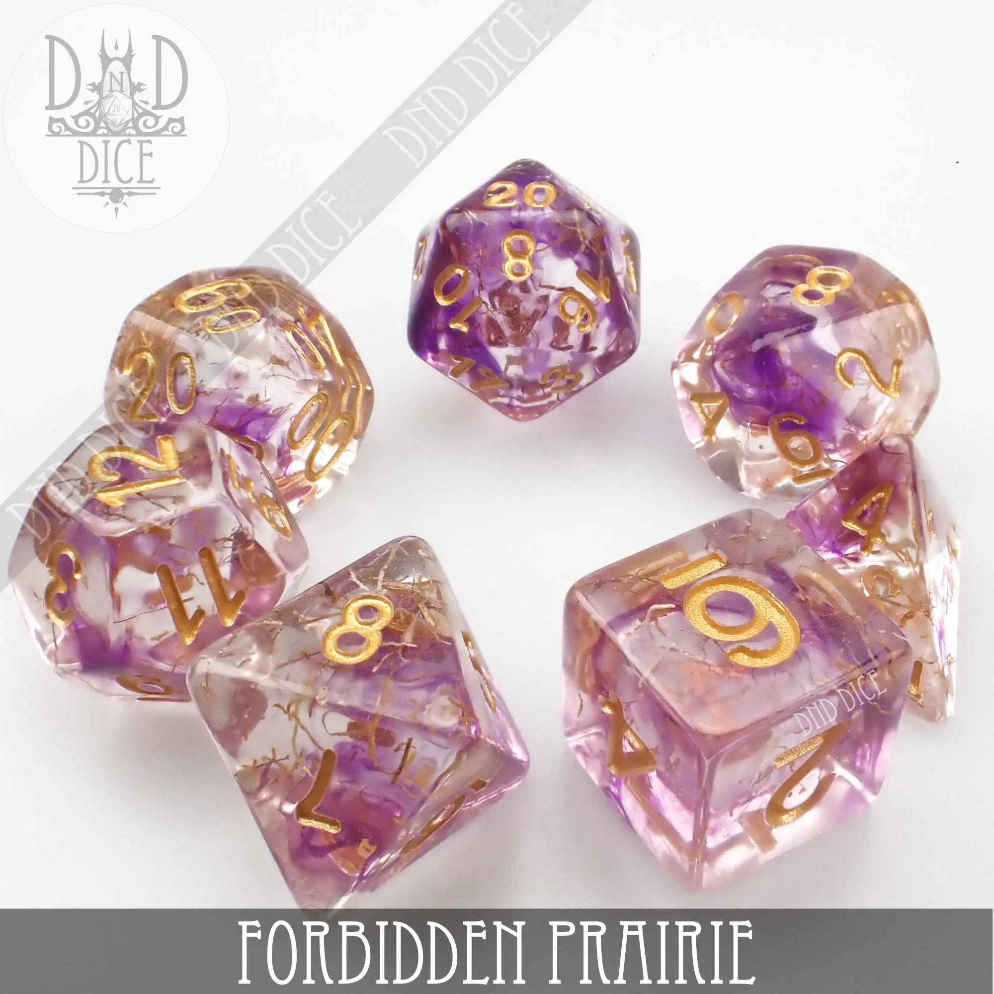 Forbidden Prairie Dice Set by DNDDICE.COM
