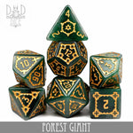 Forest Giant Dice Set (Oversize) by DNDDICE.COM