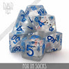 Fox in Socks Dice Set by DNDDICE.COM