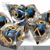 Frost Fiend Liquid Core Dice Set by DNDDICE.COM