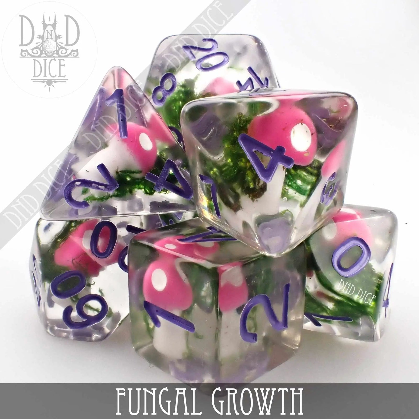 Fungal Growth Dice Set by DNDDICE.COM