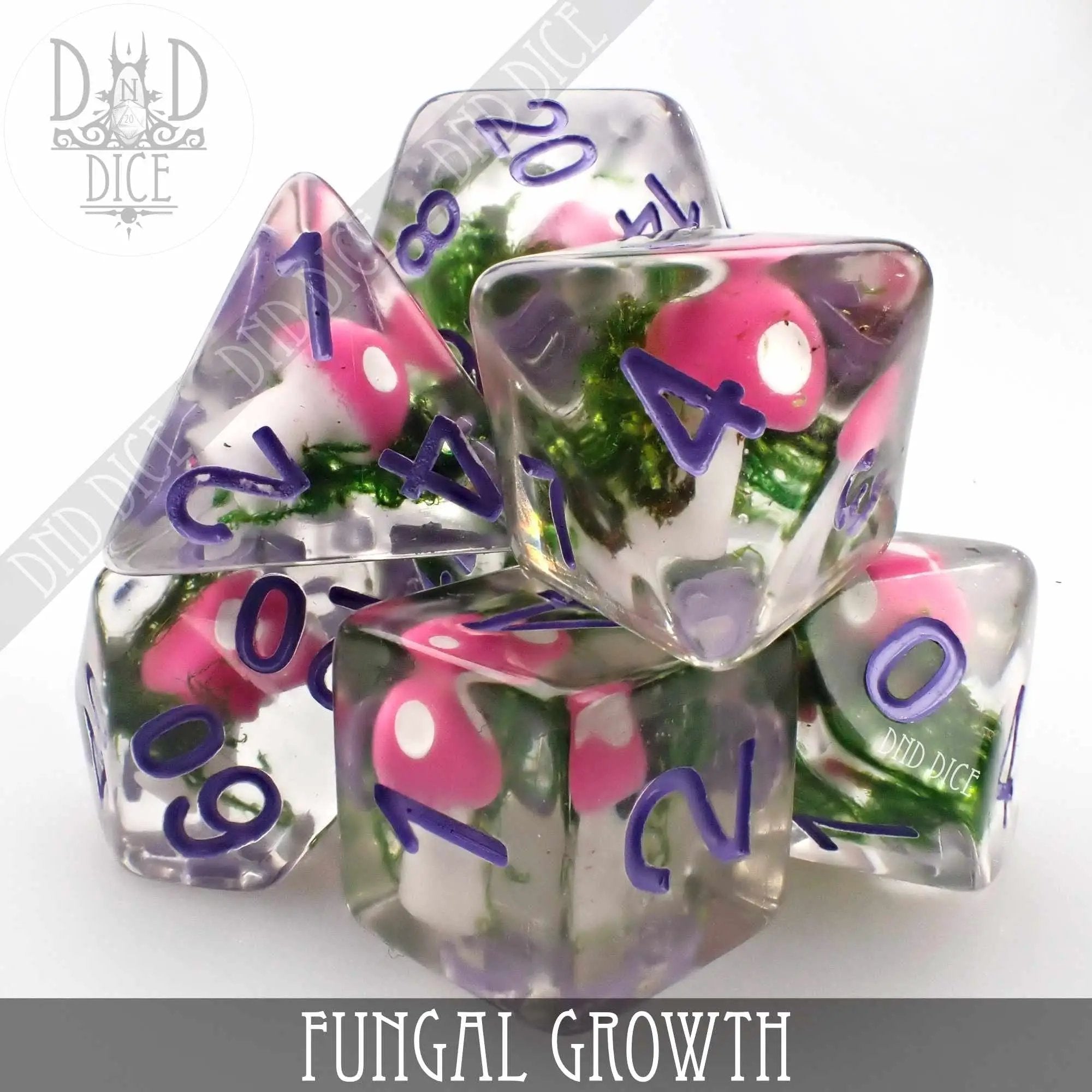 Fungal Growth Dice Set by DNDDICE.COM