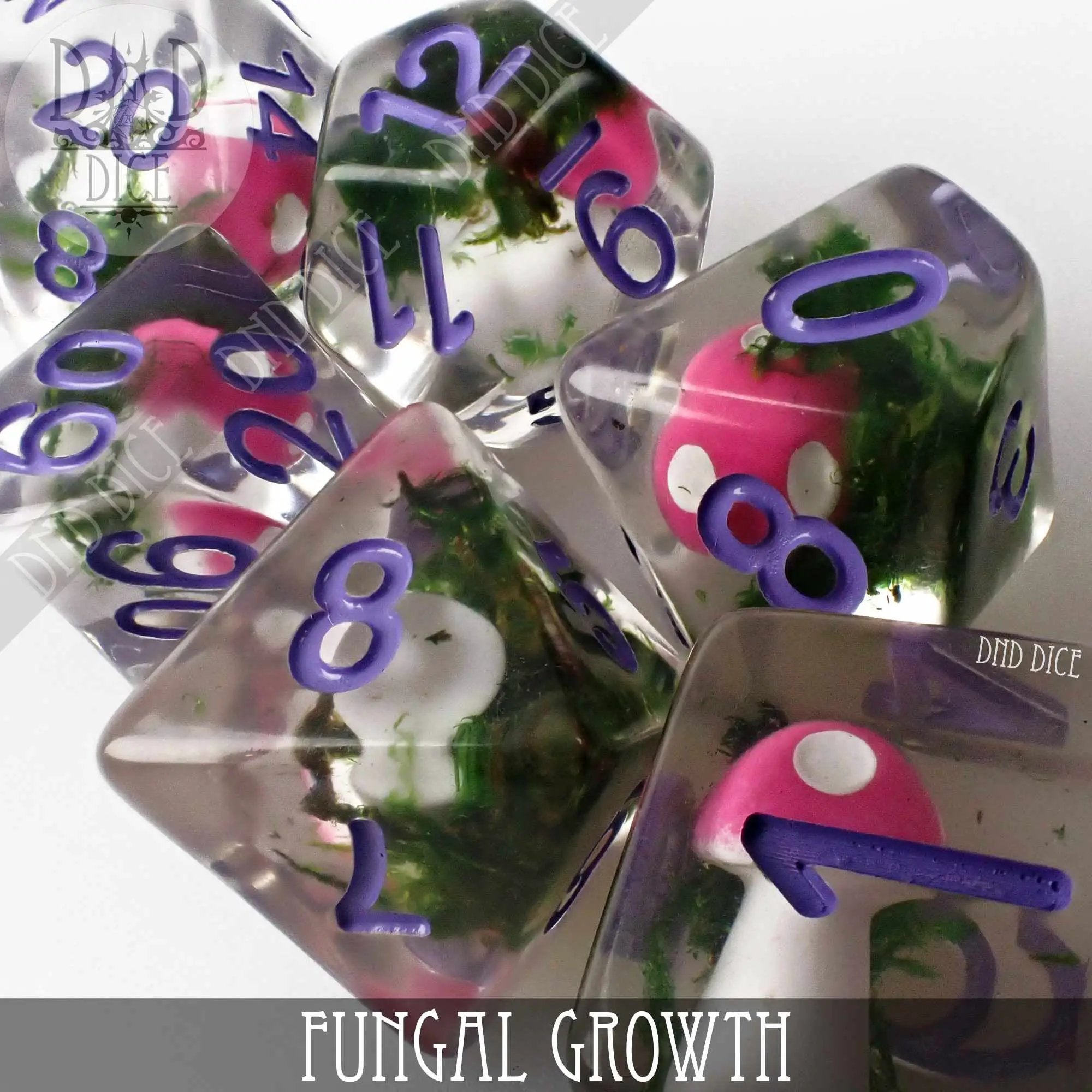 Fungal Growth Dice Set by DNDDICE.COM