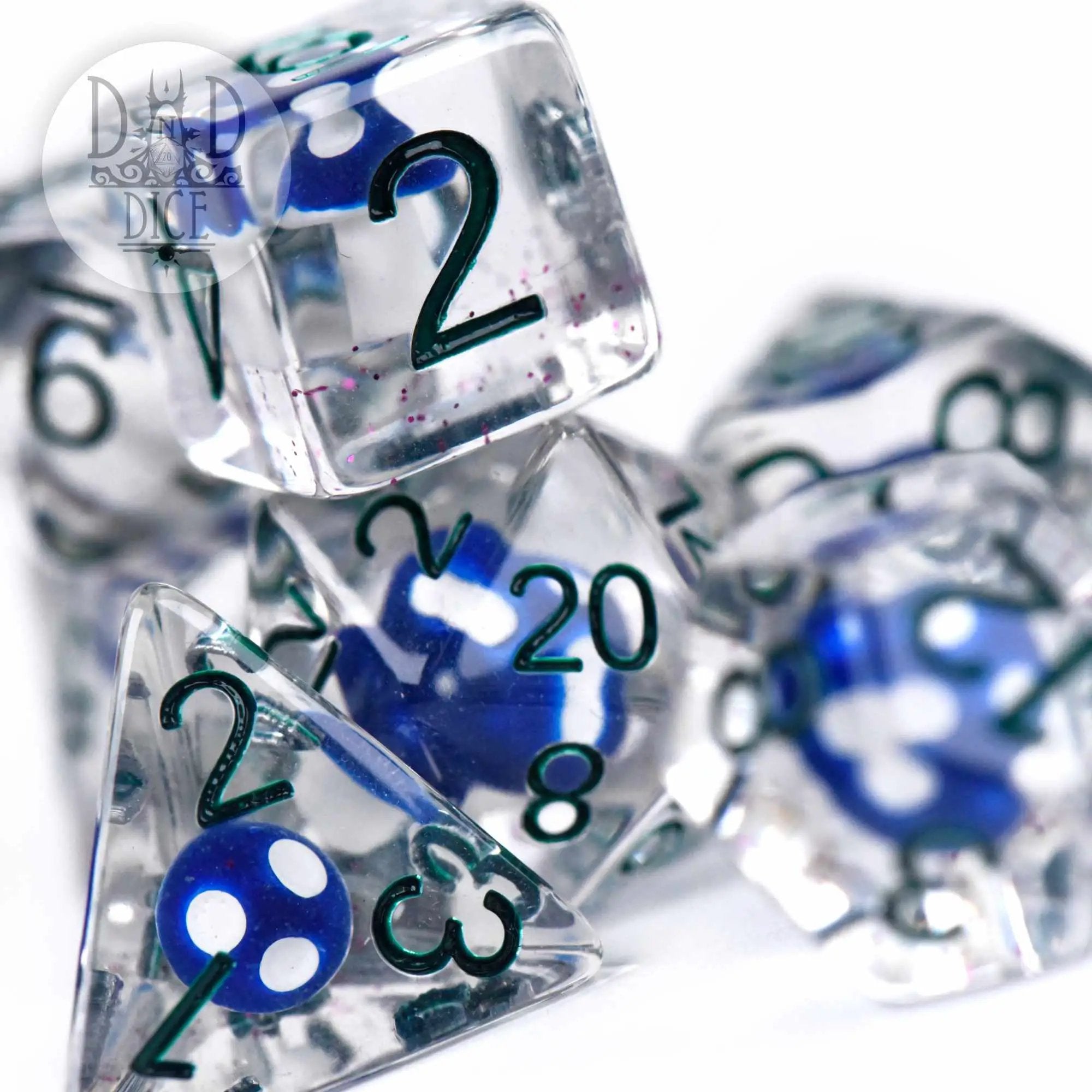 Fungal Spores Dice Set by DNDDICE.COM